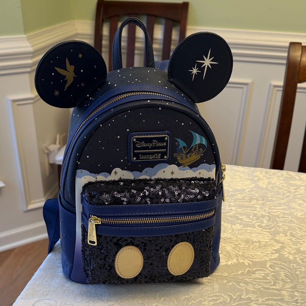 Loungefly Disney Peter Pan backpack💙PRICE FIRM